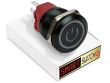 25mm 2NO2NC Black Aluminium ANGEL EYE POWER Momentary LED Switch 12V/3A (22mm Hole) - ORANGE