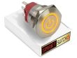 28mm 2NO2NC Stainless Steel ANGEL EYE POWER Latching LED Switch 12V/3A (25mm Hole) - ORANGE
