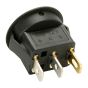 1 x SmartSwitch SPST 20mm 12V/16A Illuminated Round Rocker Switch - RED LED