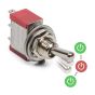 SmartSwitch Mini 6mm 3-Pin 3A SPDT ON - OFF - ON Metal Toggle Switch