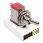 SmartSwitch Mini 6mm 3-Pin 3A SPDT ON - OFF - ON Metal Toggle Switch