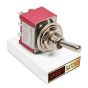 SmartSwitch Mini 12mm 6-Pin 2A DPDT ON - ON Metal Toggle Switch