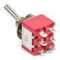 SmartSwitch Mini 12mm 6-Pin 2A DPDT ON - ON Metal Toggle Switch