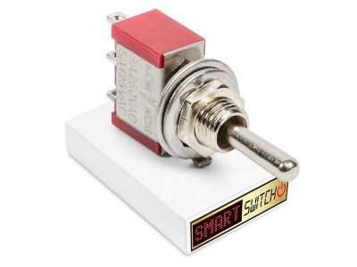 SmartSwitch Mini 6mm 3-Pin 3A SPDT (ON) - OFF - (ON) Momentary Metal Toggle Switch