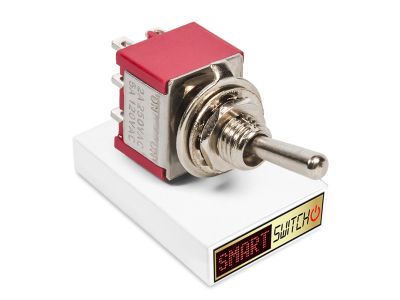 SmartSwitch Mini 12mm 6-Pin 2A DPDT ON - ON Metal Toggle Switch